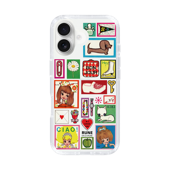 Slim Protection Case［ Rune Naito - Collage ］