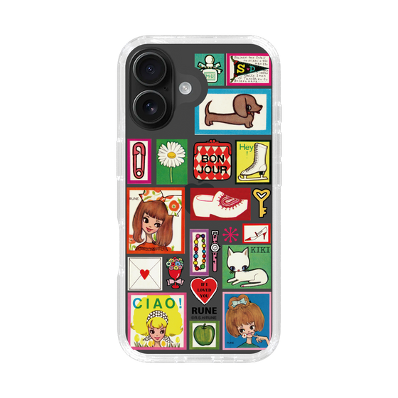 Slim Protection Case［ Rune Naito - Collage ］