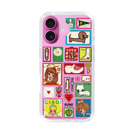 Slim Protection Case［ Rune Naito - Collage ］