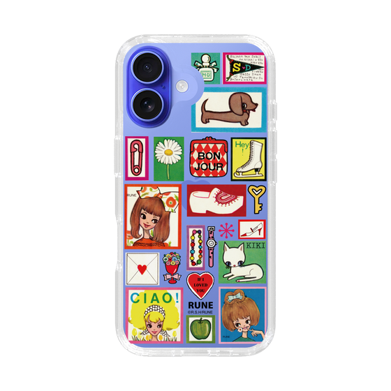 Slim Protection Case［ Rune Naito - Collage ］