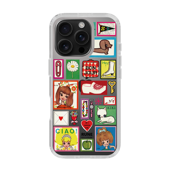 Slim Protection Case［ Rune Naito - Collage ］