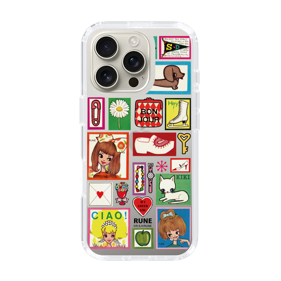 Slim Protection Case［ Rune Naito - Collage ］