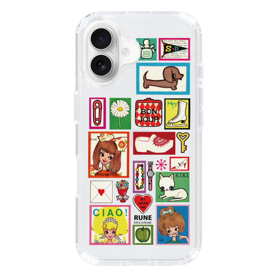 Slim Protection Case［ Rune Naito - Collage ］