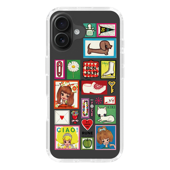 Slim Protection Case［ Rune Naito - Collage ］