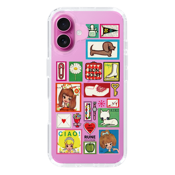 Slim Protection Case［ Rune Naito - Collage ］