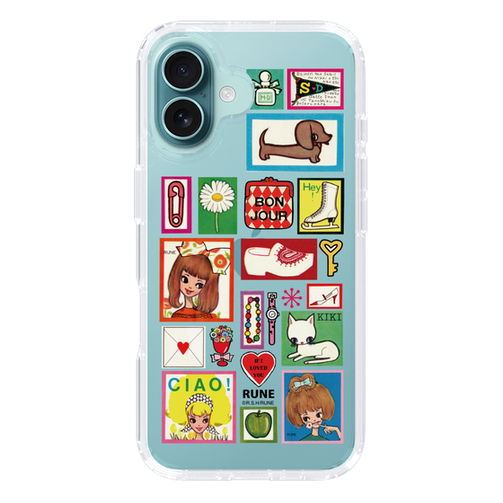 Slim Protection Case［ Rune Naito - Collage ］