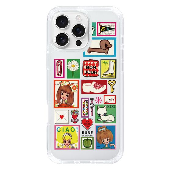 Slim Protection Case［ Rune Naito - Collage ］