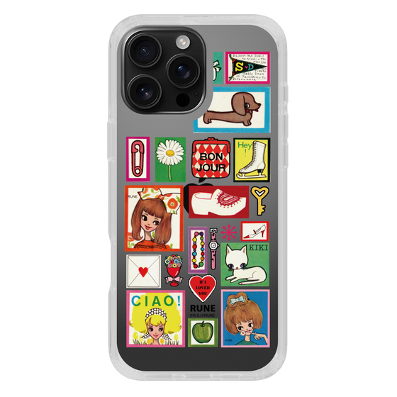 Slim Protection Case［ Rune Naito - Collage ］