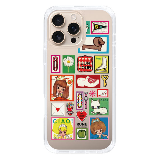 Slim Protection Case［ Rune Naito - Collage ］