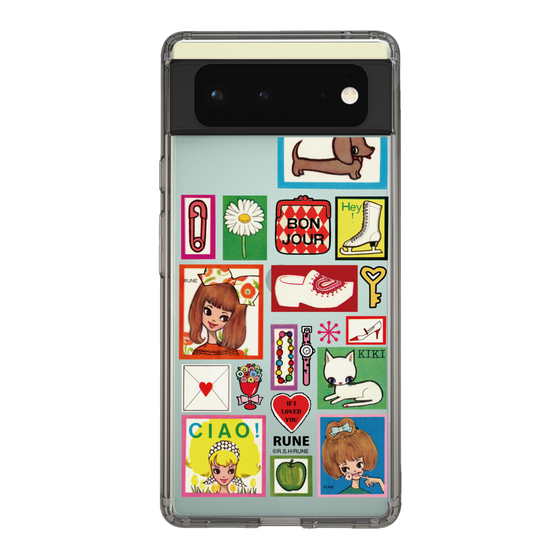 Slim Protection Case［ Rune Naito - Collage ］
