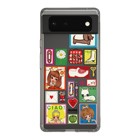 Slim Protection Case［ Rune Naito - Collage ］