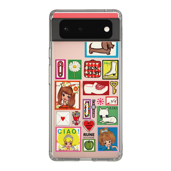 Slim Protection Case［ Rune Naito - Collage ］