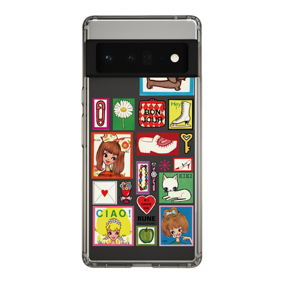 Slim Protection Case［ Rune Naito - Collage ］