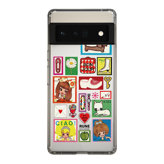 Slim Protection Case［ Rune Naito - Collage ］
