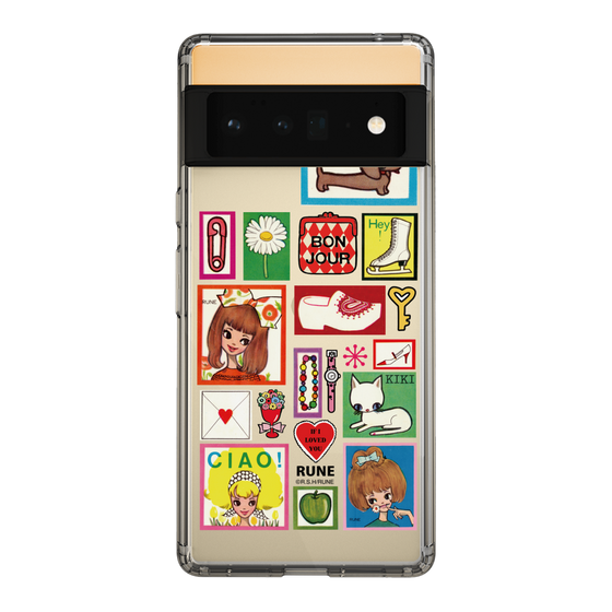 Slim Protection Case［ Rune Naito - Collage ］