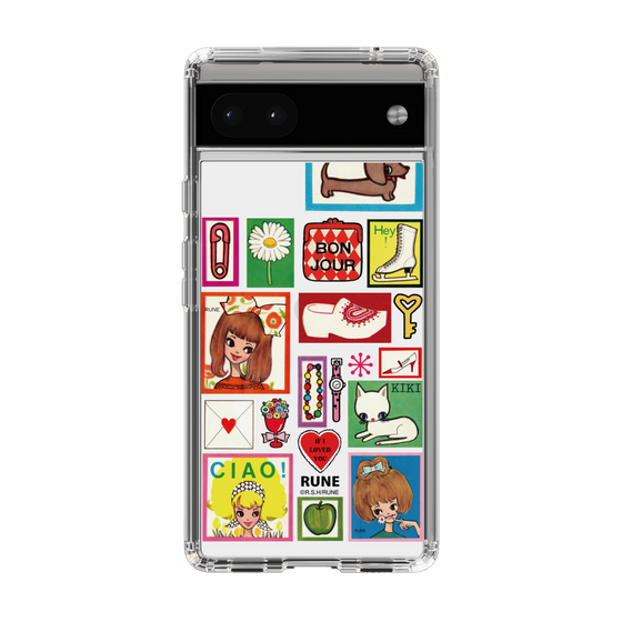 Slim Protection Case［ Rune Naito - Collage ］
