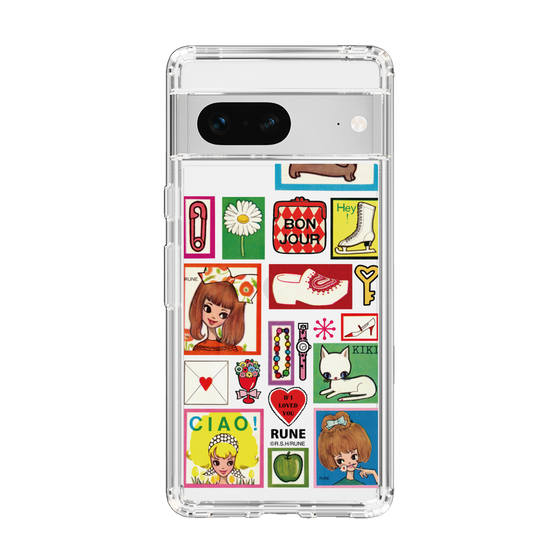 Slim Protection Case［ Rune Naito - Collage ］