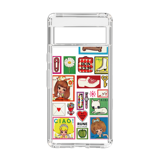 Slim Protection Case［ Rune Naito - Collage ］