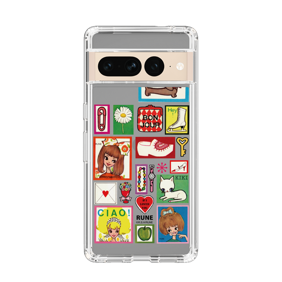Slim Protection Case［ Rune Naito - Collage ］