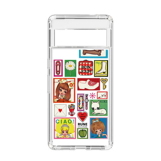 Slim Protection Case［ Rune Naito - Collage ］