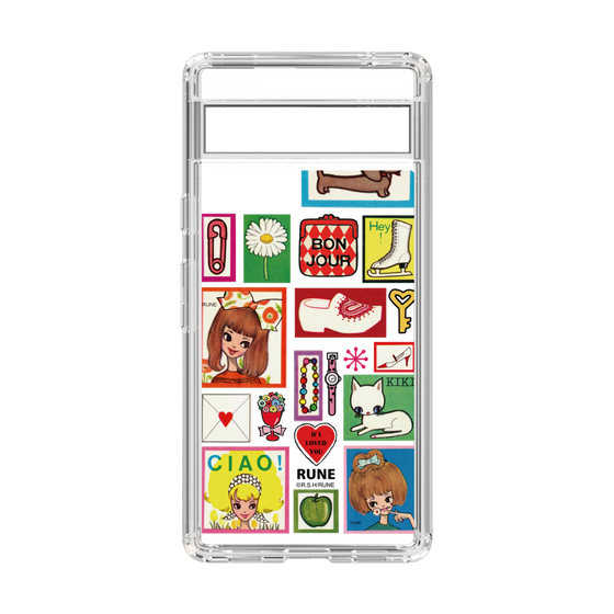Slim Protection Case［ Rune Naito - Collage ］