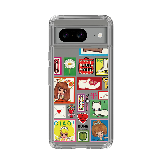 Slim Protection Case［ Rune Naito - Collage ］