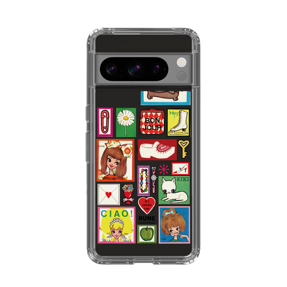 Slim Protection Case［ Rune Naito - Collage ］