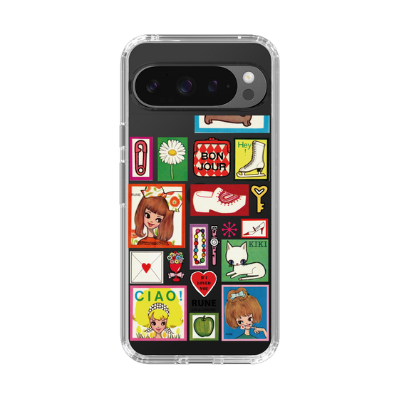 Slim Protection Case［ Rune Naito - Collage ］