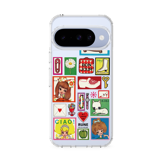 Slim Protection Case［ Rune Naito - Collage ］