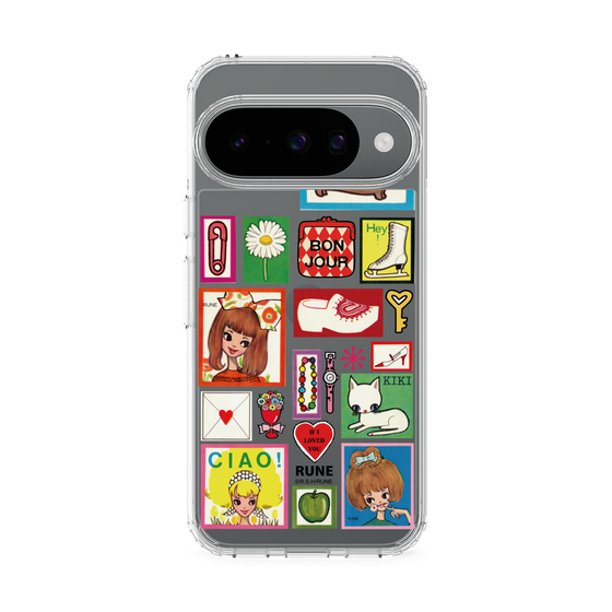 Slim Protection Case［ Rune Naito - Collage ］