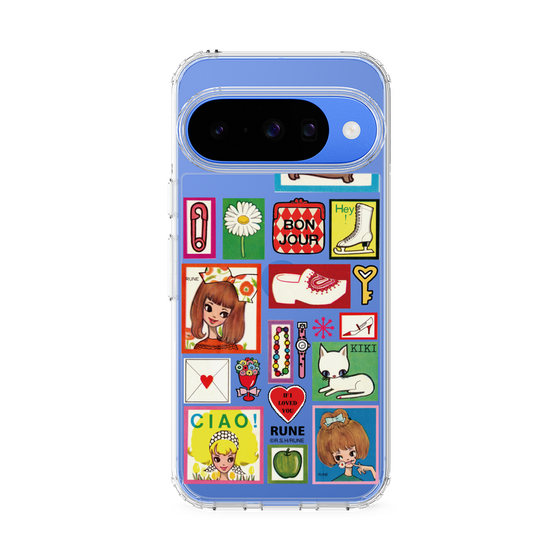 Slim Protection Case［ Rune Naito - Collage ］