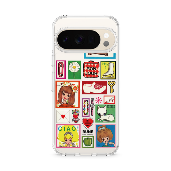 Slim Protection Case［ Rune Naito - Collage ］