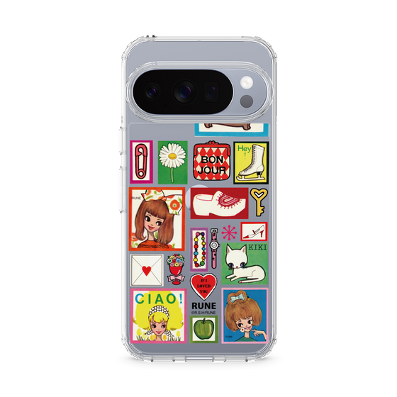 Slim Protection Case［ Rune Naito - Collage ］