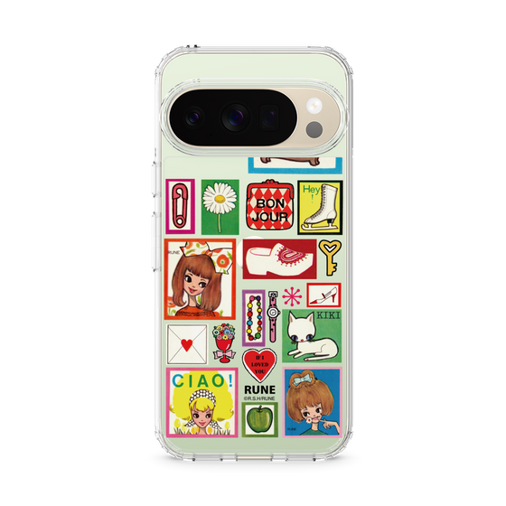 Slim Protection Case［ Rune Naito - Collage ］