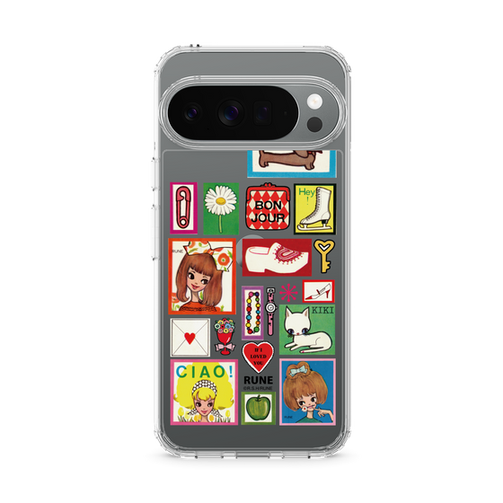Slim Protection Case［ Rune Naito - Collage ］