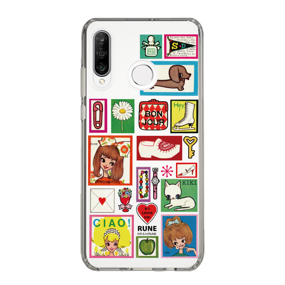 Slim Protection Case［ Rune Naito - Collage ］