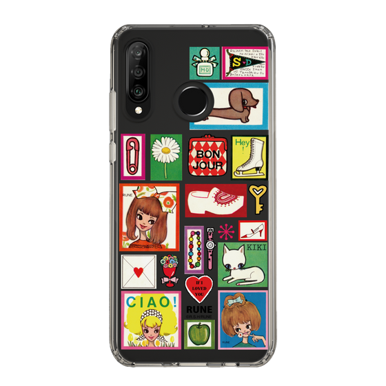 Slim Protection Case［ Rune Naito - Collage ］