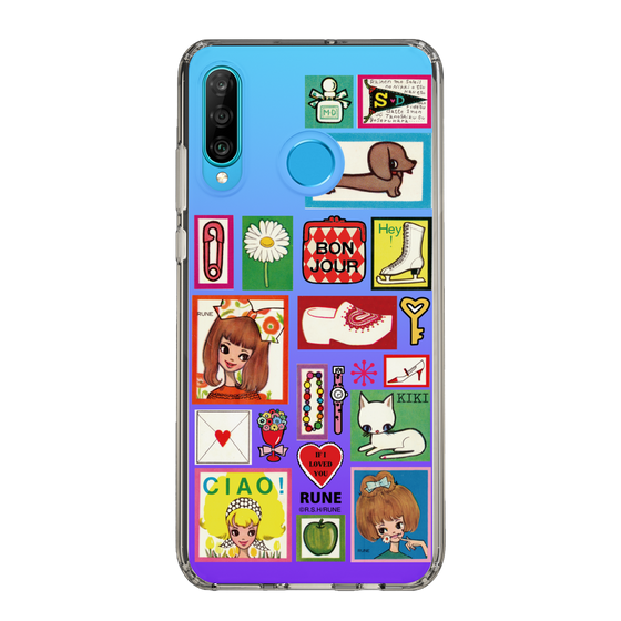 Slim Protection Case［ Rune Naito - Collage ］