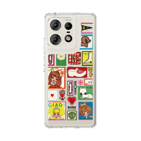Slim Protection Case［ Rune Naito - Collage ］