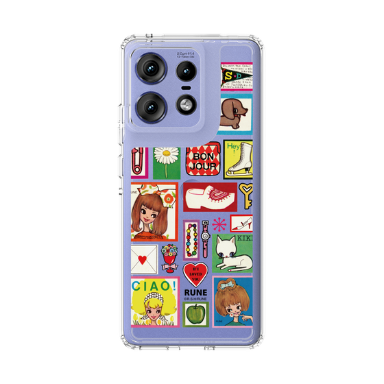 Slim Protection Case［ Rune Naito - Collage ］