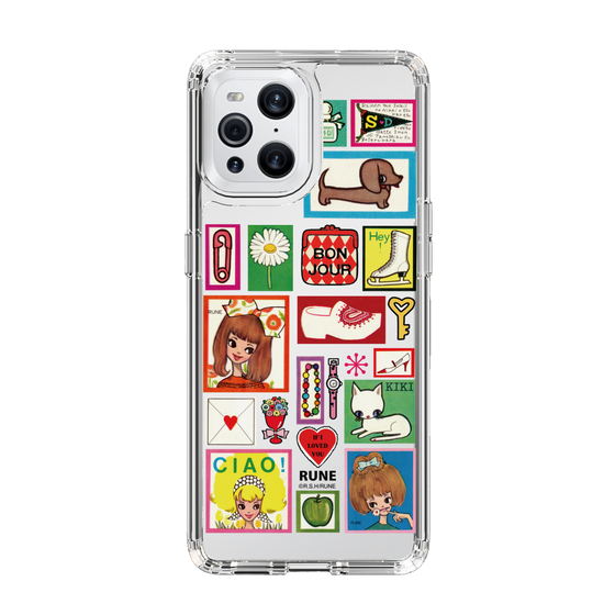 Slim Protection Case［ Rune Naito - Collage ］