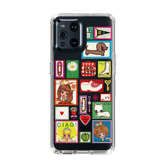 Slim Protection Case［ Rune Naito - Collage ］