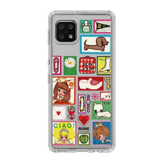 Slim Protection Case［ Rune Naito - Collage ］