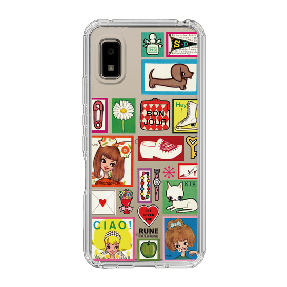 Slim Protection Case［ Rune Naito - Collage ］