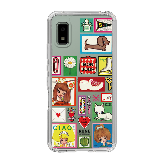 Slim Protection Case［ Rune Naito - Collage ］