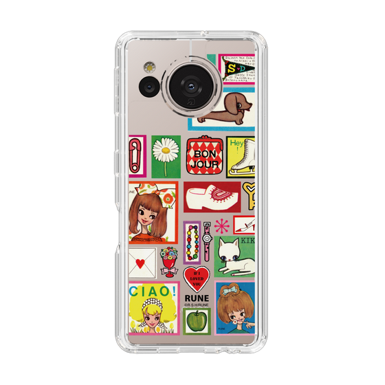 Slim Protection Case［ Rune Naito - Collage ］