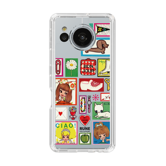 Slim Protection Case［ Rune Naito - Collage ］