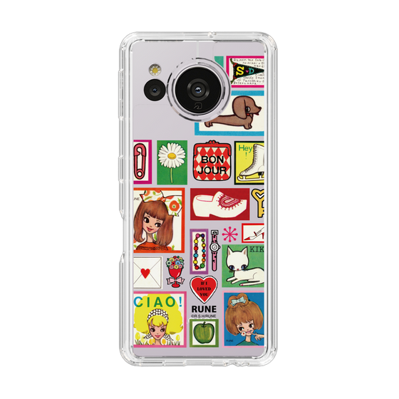 Slim Protection Case［ Rune Naito - Collage ］