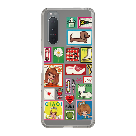 Slim Protection Case［ Rune Naito - Collage ］