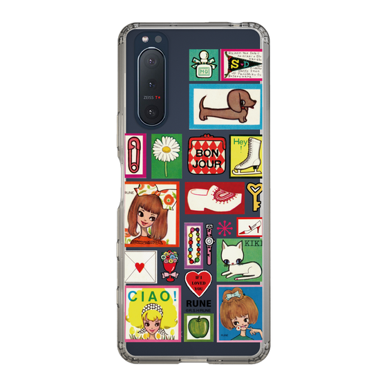 Slim Protection Case［ Rune Naito - Collage ］